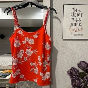 Red floral cami by Sanctuary